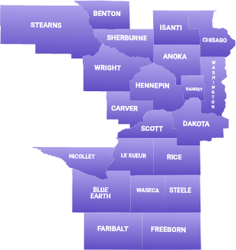 Twenty-one County Service Area Served by Legacy Home Care